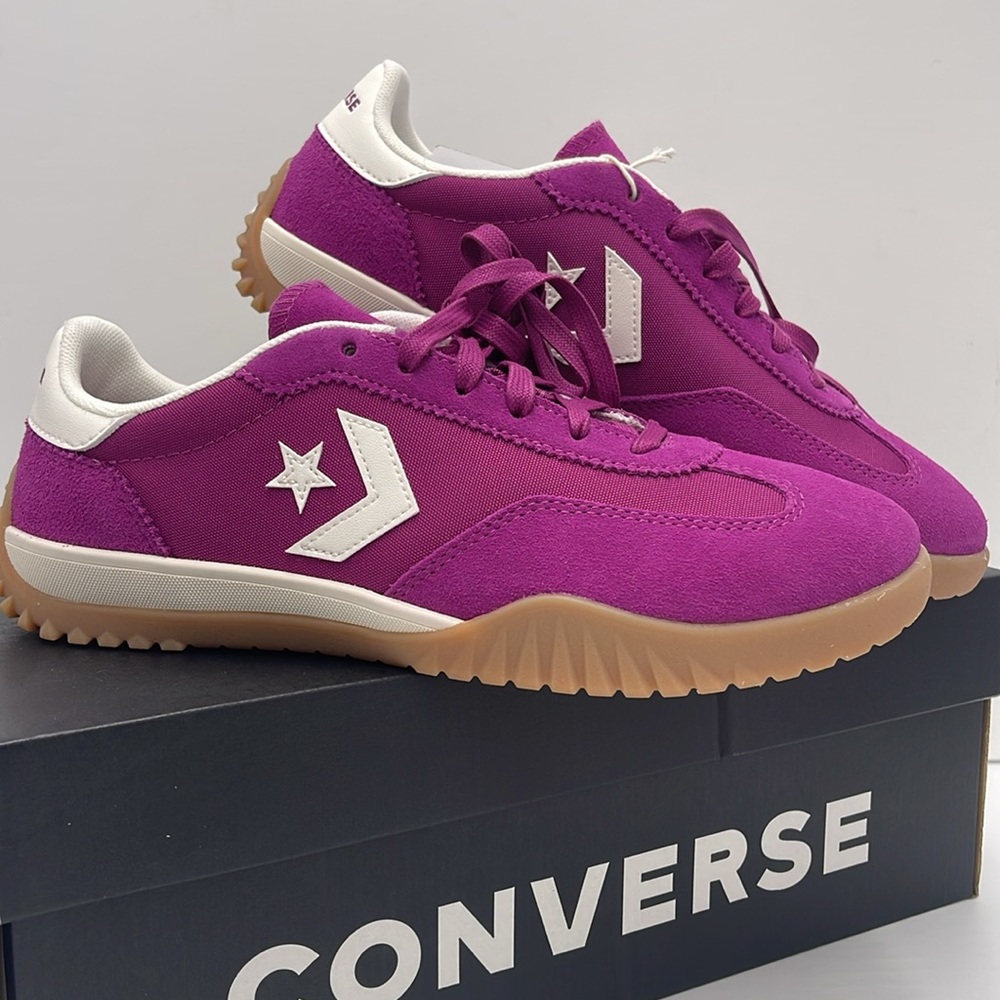 Converse Men’s RUN STAR TRAINER OX QUANTUM VIOLET/EGRET/WHITE
A13361C Sneakers - Picture 6 of 16
